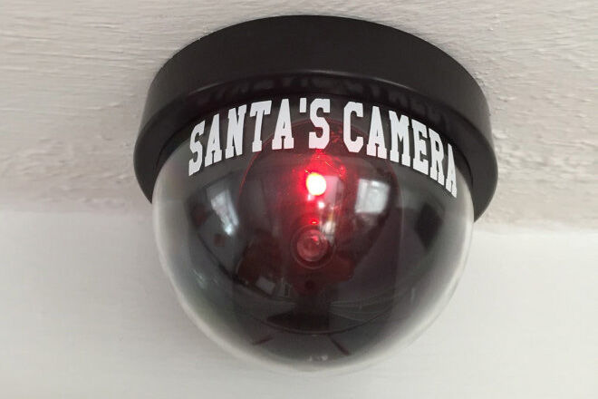 surveillance Santa camera