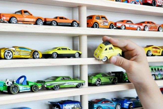 how to store toy cars