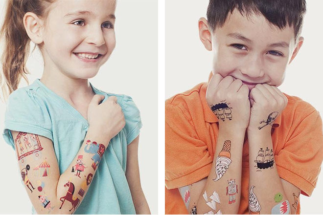Tattly temporary kids tattoos