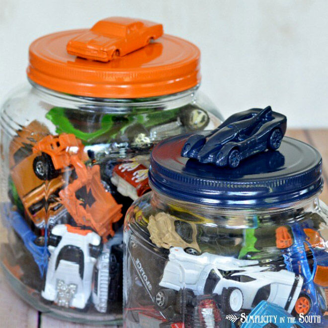 toy car jar
