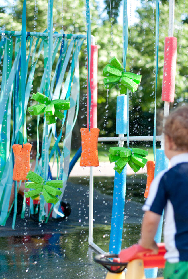 tricycle car wash water play toddler