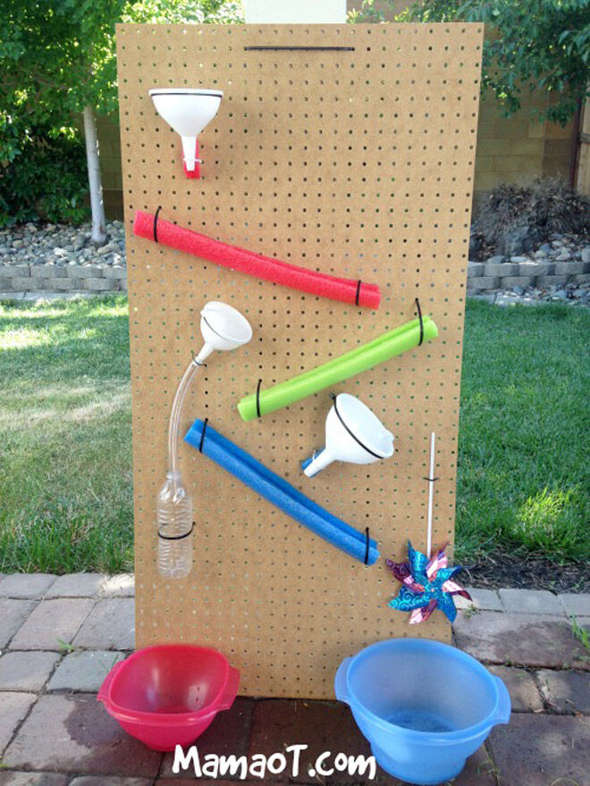 water play wall toddler