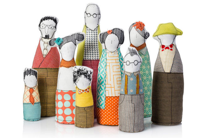 Handmade Family Portrait dolls Etsy