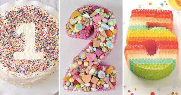 29 creative number birthday cakes to make | Mum's Grapevine