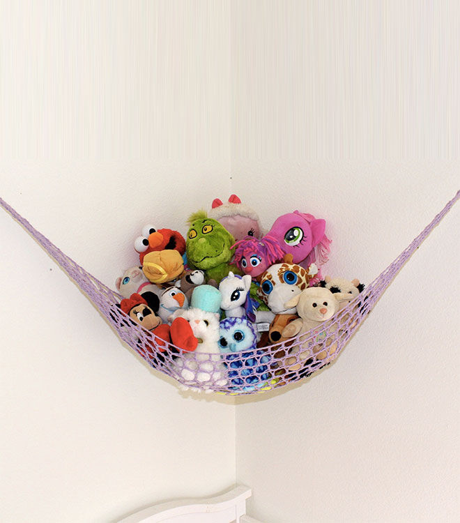 Mamma Made It toy hammock toy storage