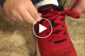 View of Trick to teaching kids shoelace tying within minutes