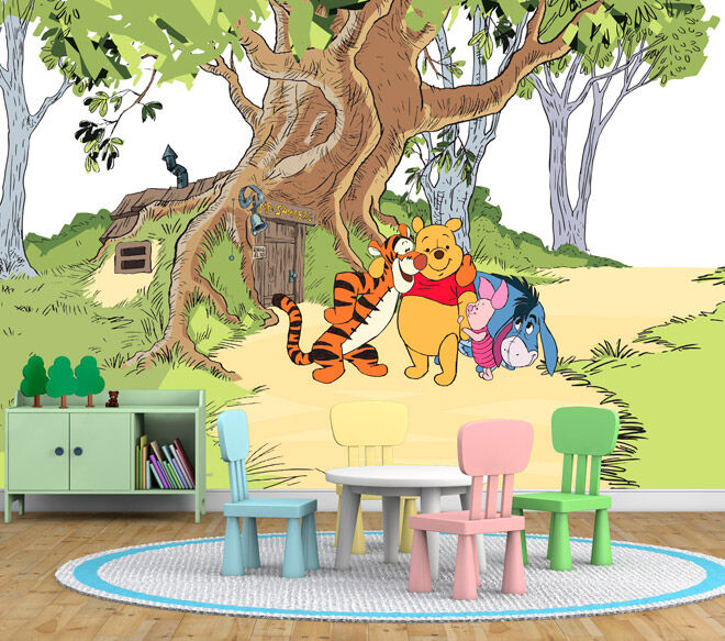 temple webster winnie the pooh wall mural