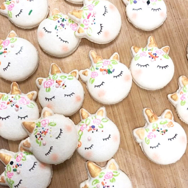 unicorn macaron food trend