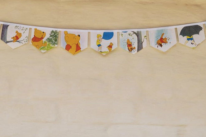 Winnie the Pooh nursery bunting