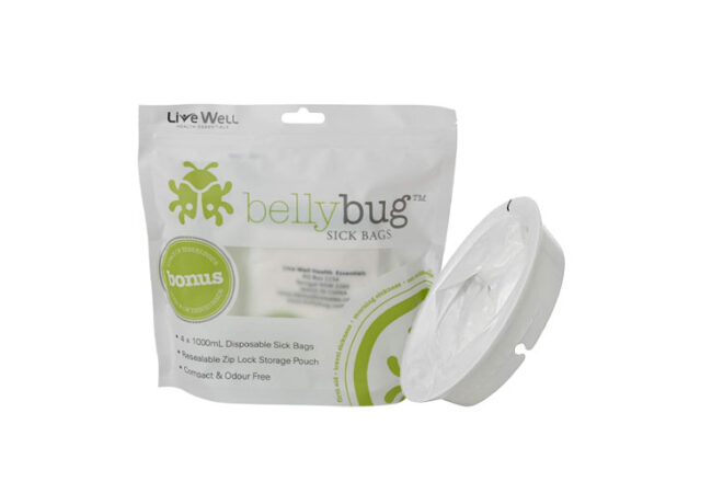 
Live Well Health Essentials BellyBug Sick Bags