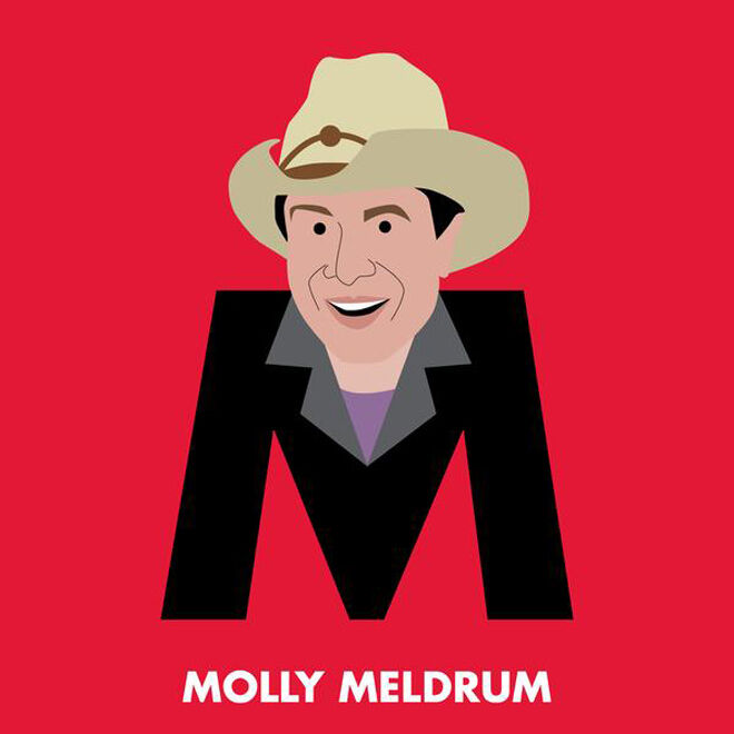 Molly Meldrum Aussie icons alphabet