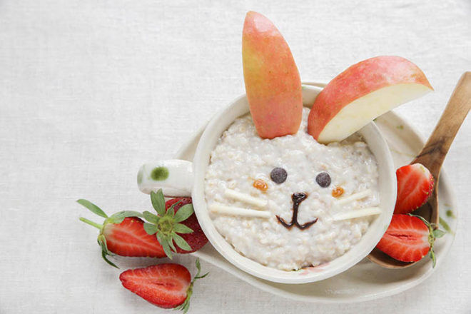 Easter porridge recipe food