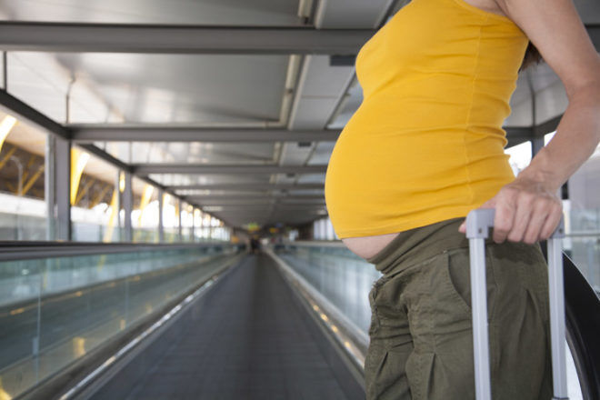 pregnancy and domestic plane travel tips