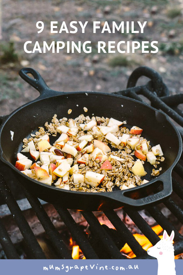 9 camping recipes to feed the family