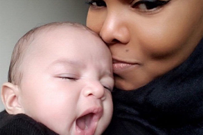 Jackson and baby Eissa