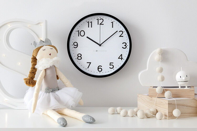 Clocksicle black wall clock