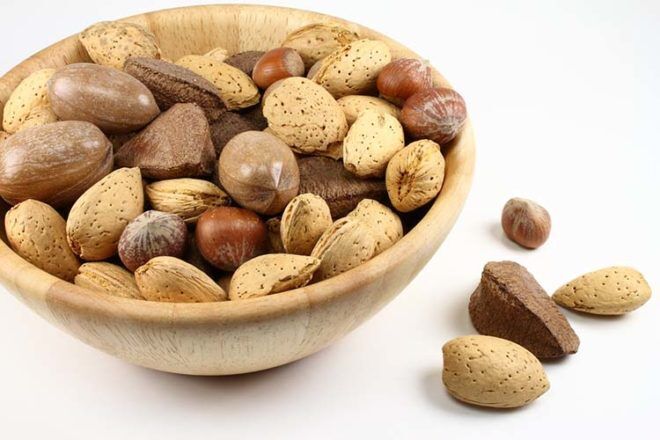 nuts fertility super foods
