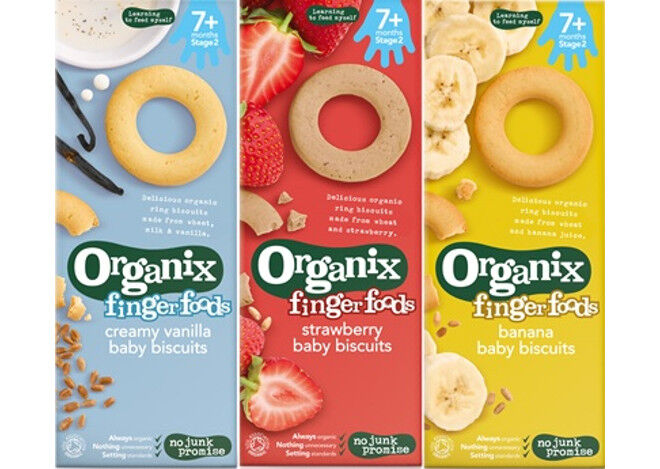 Organix finger food product recall