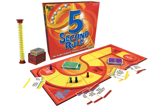 Family Games: 5 second rule board game