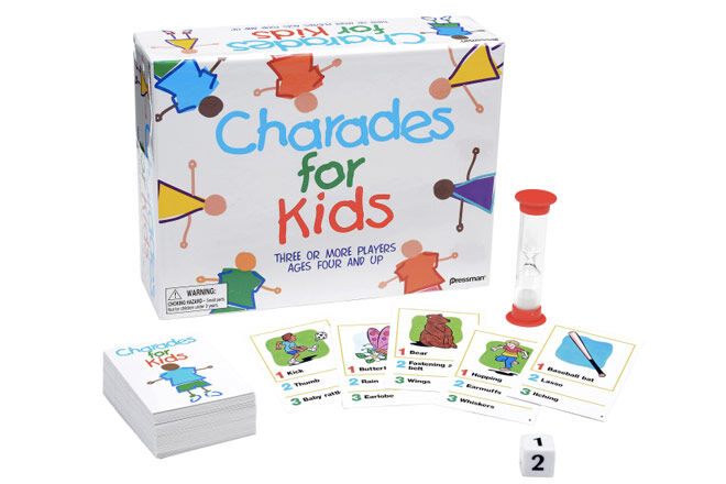 Family Games: aCharades for Kids Board Game