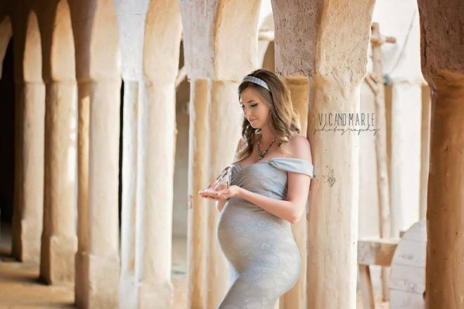Disney princess maternity photo shoot Cinderella