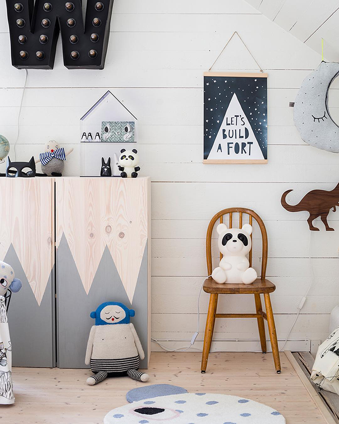 IKEA IVAR cabinet hacks paint
