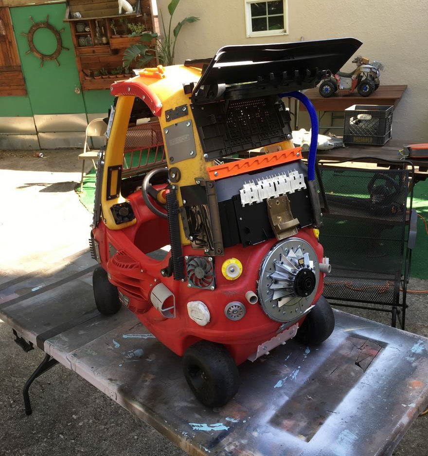 Mad Max Cozy Coupe makeover