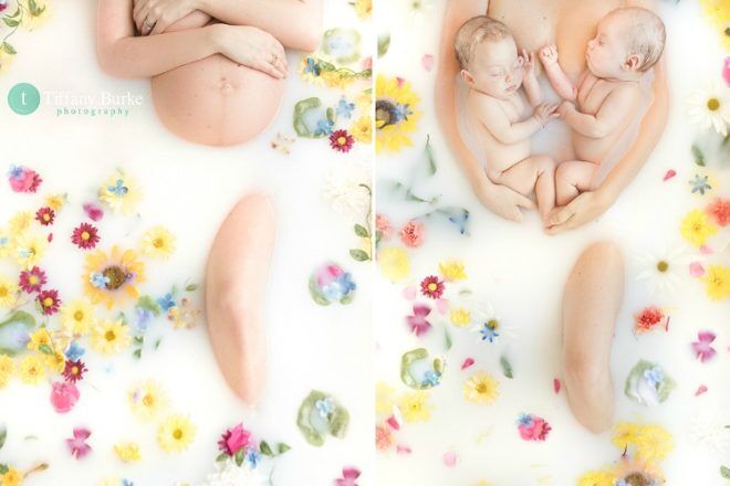 milk bath pregnancy and newborns