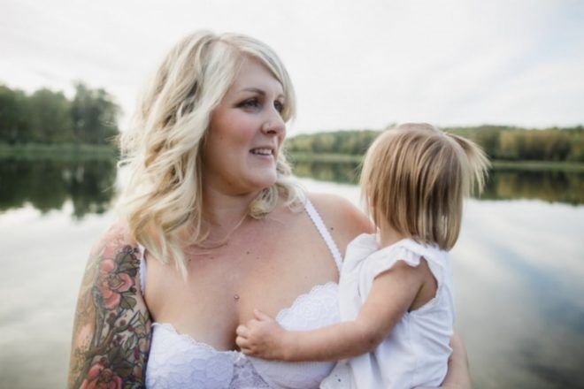 Mother's Beauty photo project post baby body