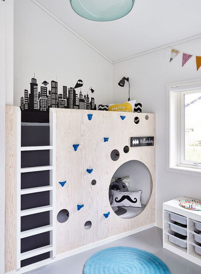 loft bed ideas for children's rooms