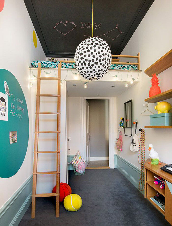 loft bed ideas for children's rooms