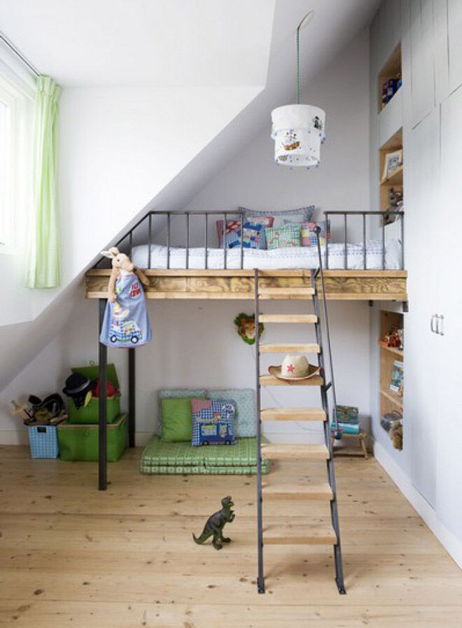 loft bed ideas for children's rooms