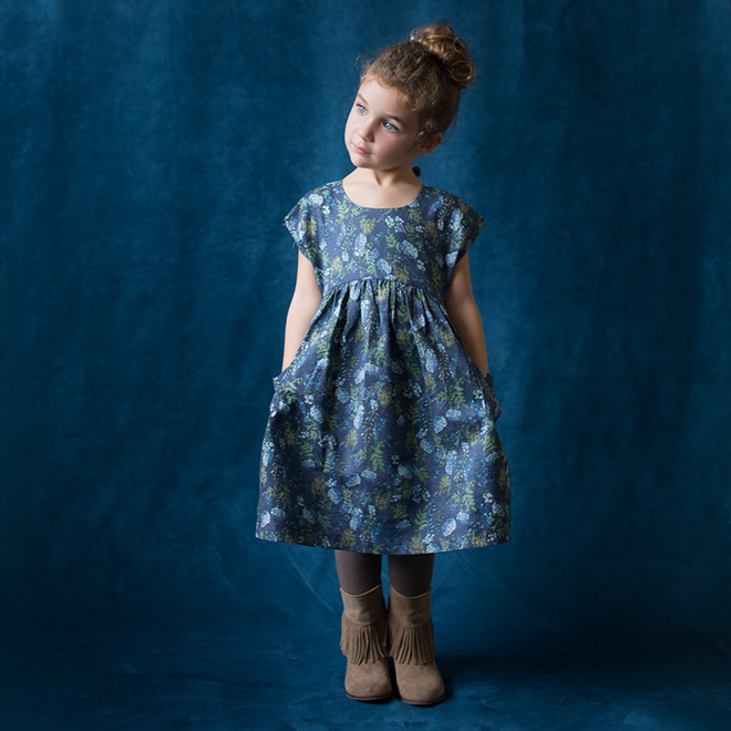 Aubrie floral dress 2017 collection for girls