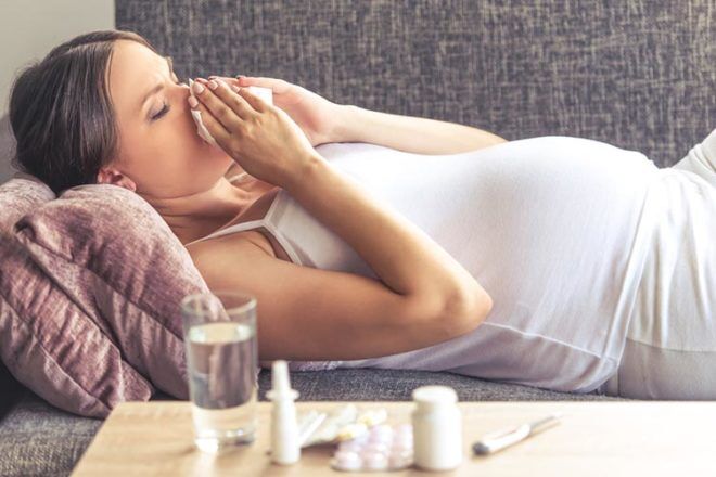 pregnancy cold and flu