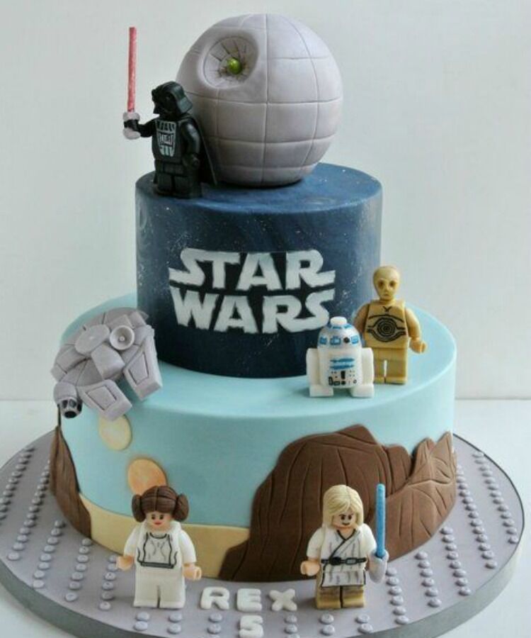 Star Wars Lego cake