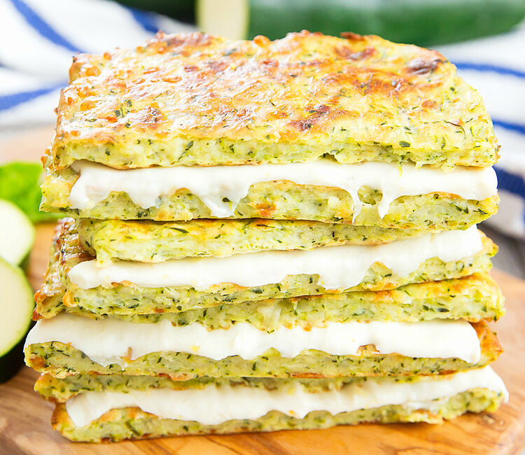 grilled cheese sandwiches with hidden zucchini