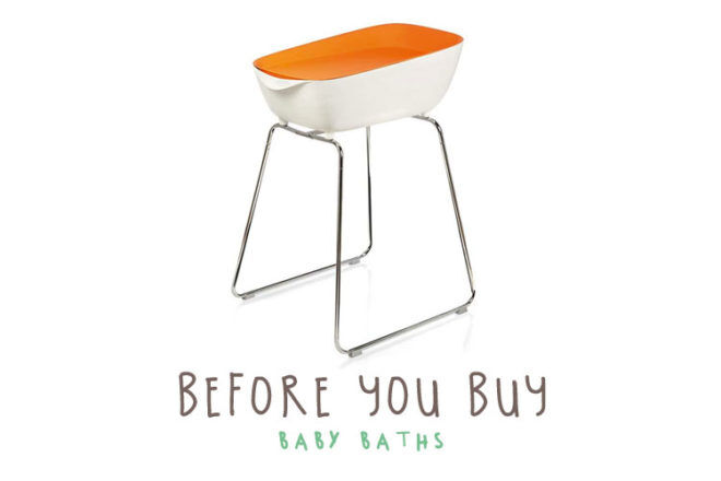 Buying a baby bath and tub
