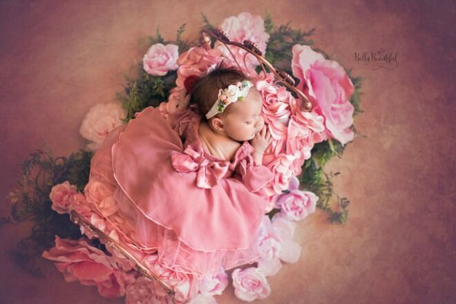 Princess Aurora Belly Babies Photoshoot
