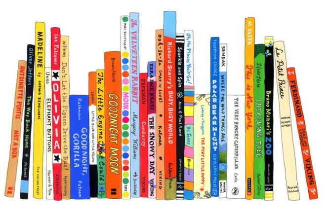 Ideal Bookshelf book illustrations