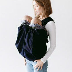 Weego twin baby carrier front