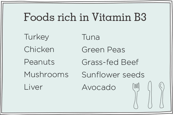 Foods rich in vitamin b3