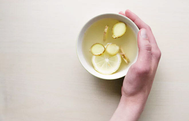Ginger tea for morning sickness