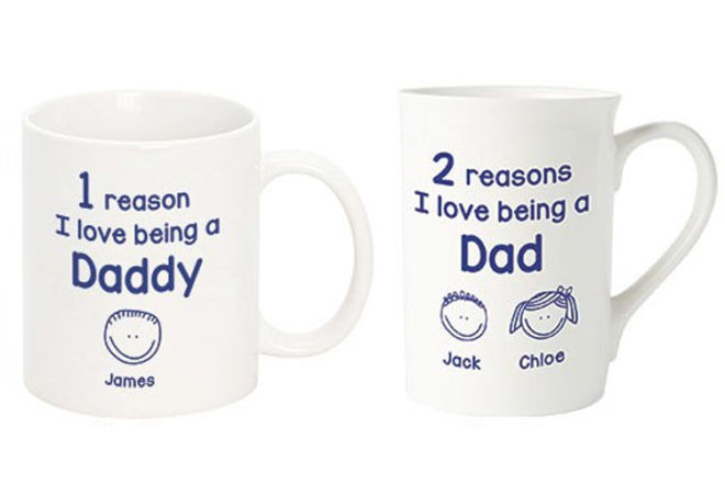 Personalised mugs for dads Identity Direct