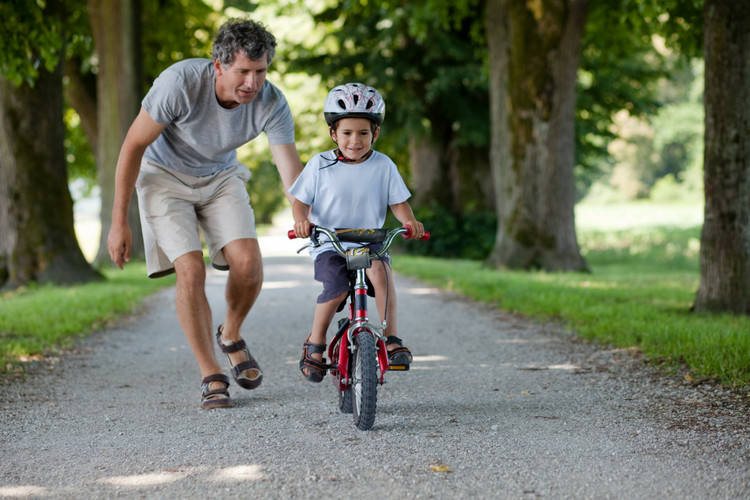 first time riding a bike