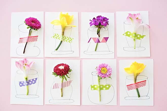 9 flower crafts for little nature lovers