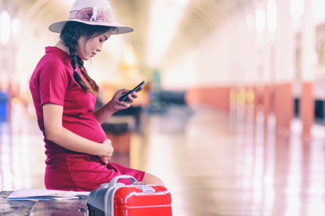 international travel 20 weeks pregnant