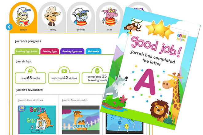 Reading Eggs Junior app review