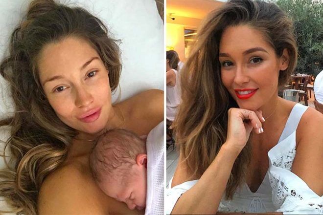 Erin McNaught welcomes second baby