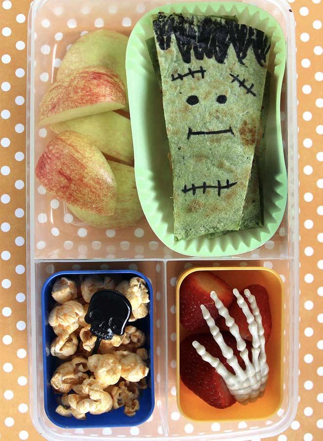 spooktacular Halloween lunch box snacks for creepy kids