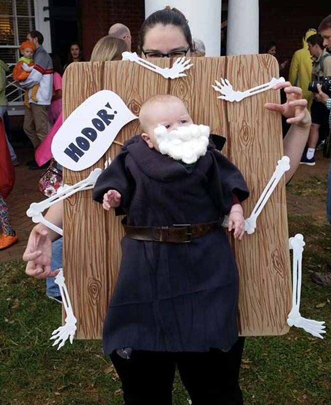 21 brilliant baby carrier Halloween costumes